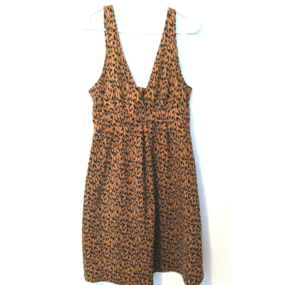 Madison Leigh Leopard Print Dress Size 12